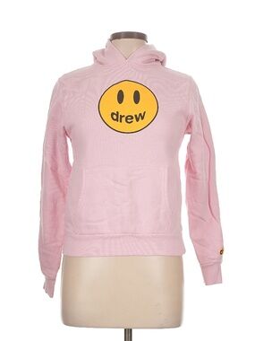 Drew House Kids Mascot Hoodie Pink cotton SZ 10 Youth Justin Bieber Streetwear